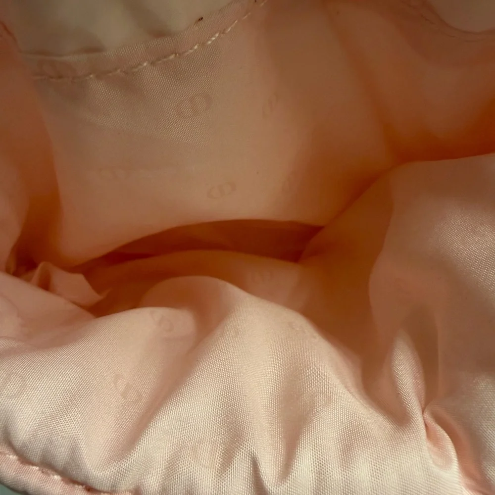 NIB- Dior Beauty - Pink Satin Clutch/Cosmtic Or Jewelry Pouch! - Picture 6 of 7